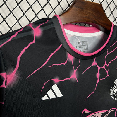 Maillot Real Madrid Noir Rose Panther 2024/25 Maison To Sport