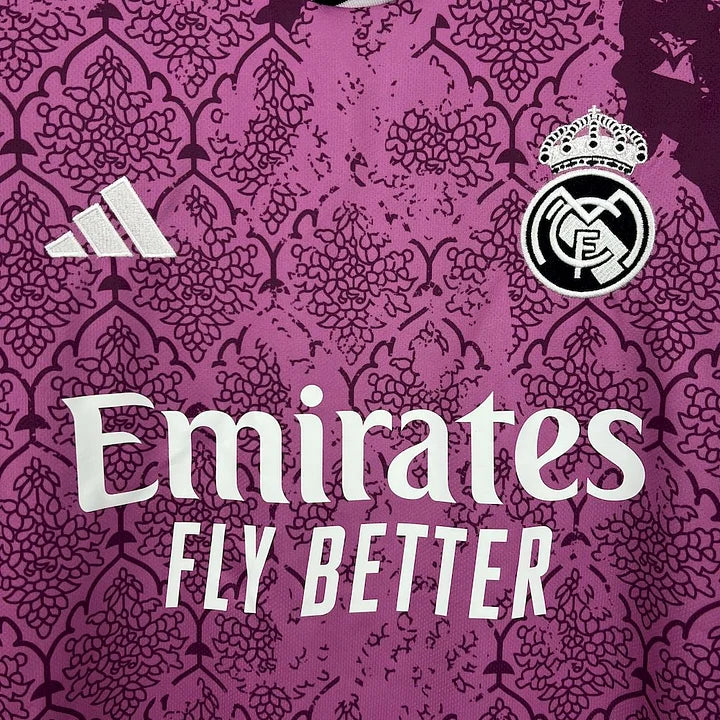 Maillot Real Madrid foot concept rose 2024 2025 Maison To Sport