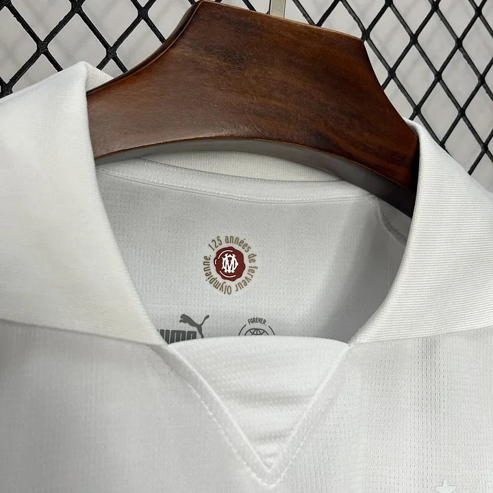 Maillot Olympique de Marseille foot 125 ans 2024 2025 OM blanc Maison To Sport