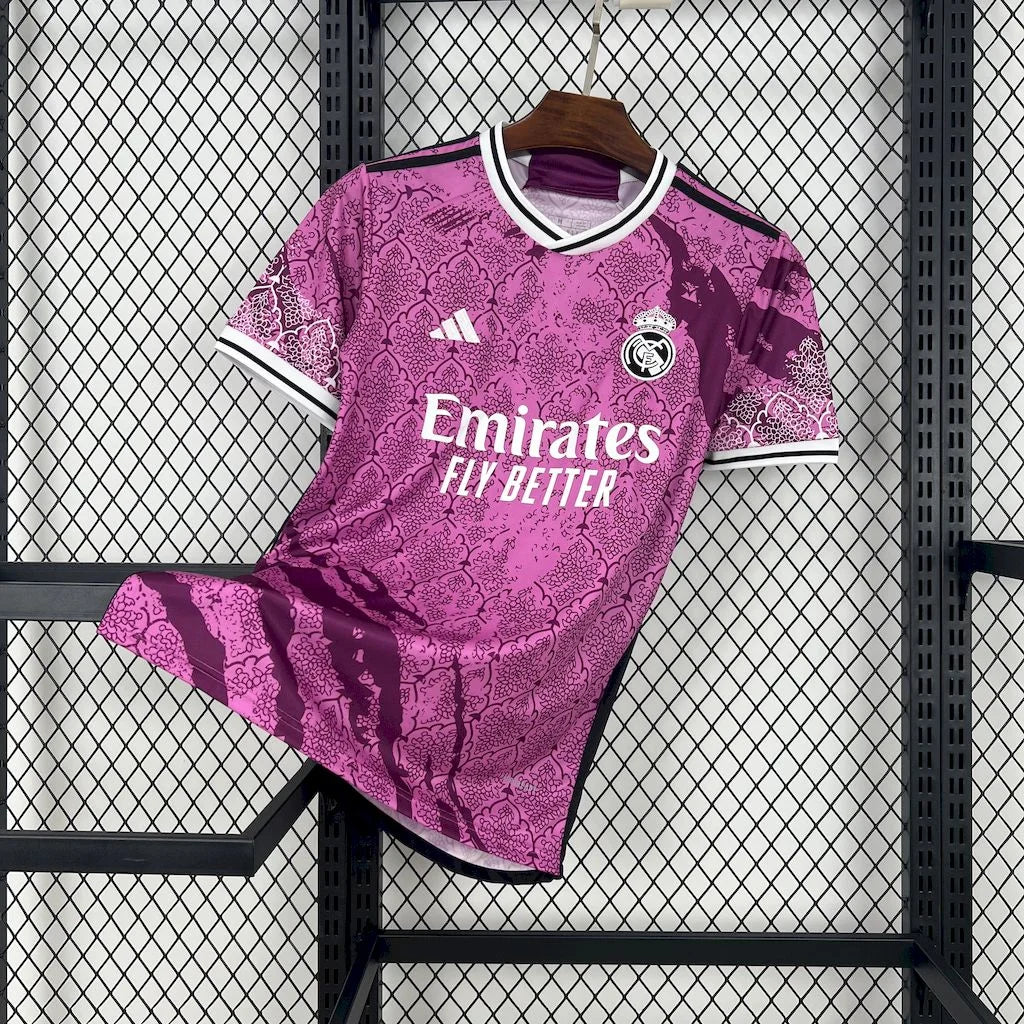 Maillot Real Madrid foot concept rose 2024 2025 Maison To Sport