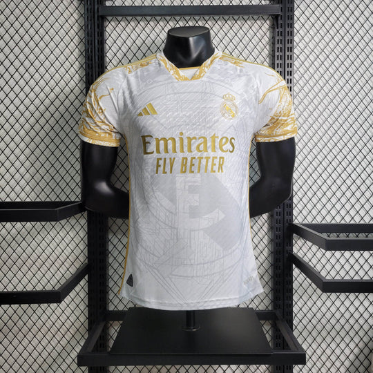 Maillot Real Madrid saison 2023-2024 édition limitée doré Maison To Sport