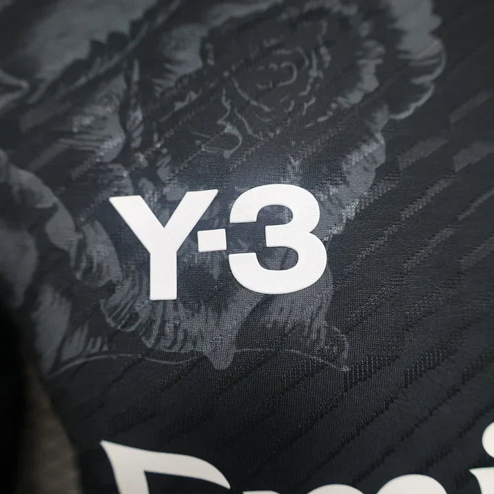 Maillot Real Madrid foot Y3 noir 2024 2025 Maison To Sport