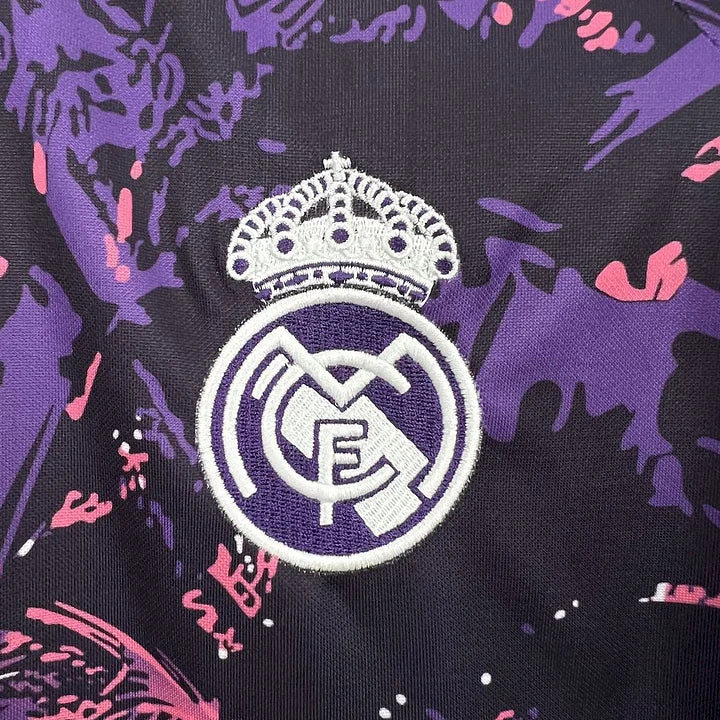 Maillot Real Madrid foot concept rose 2024 2025 Maison To Sport