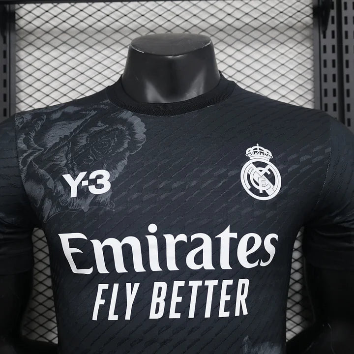 Maillot Real Madrid foot Y3 noir 2024 2025 Maison To Sport
