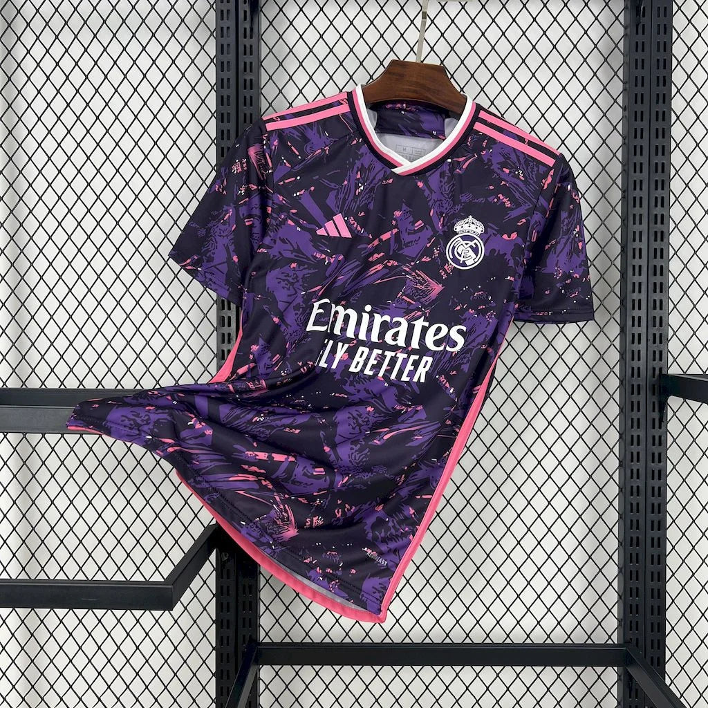Maillot Real Madrid foot concept rose 2024 2025 Maison To Sport